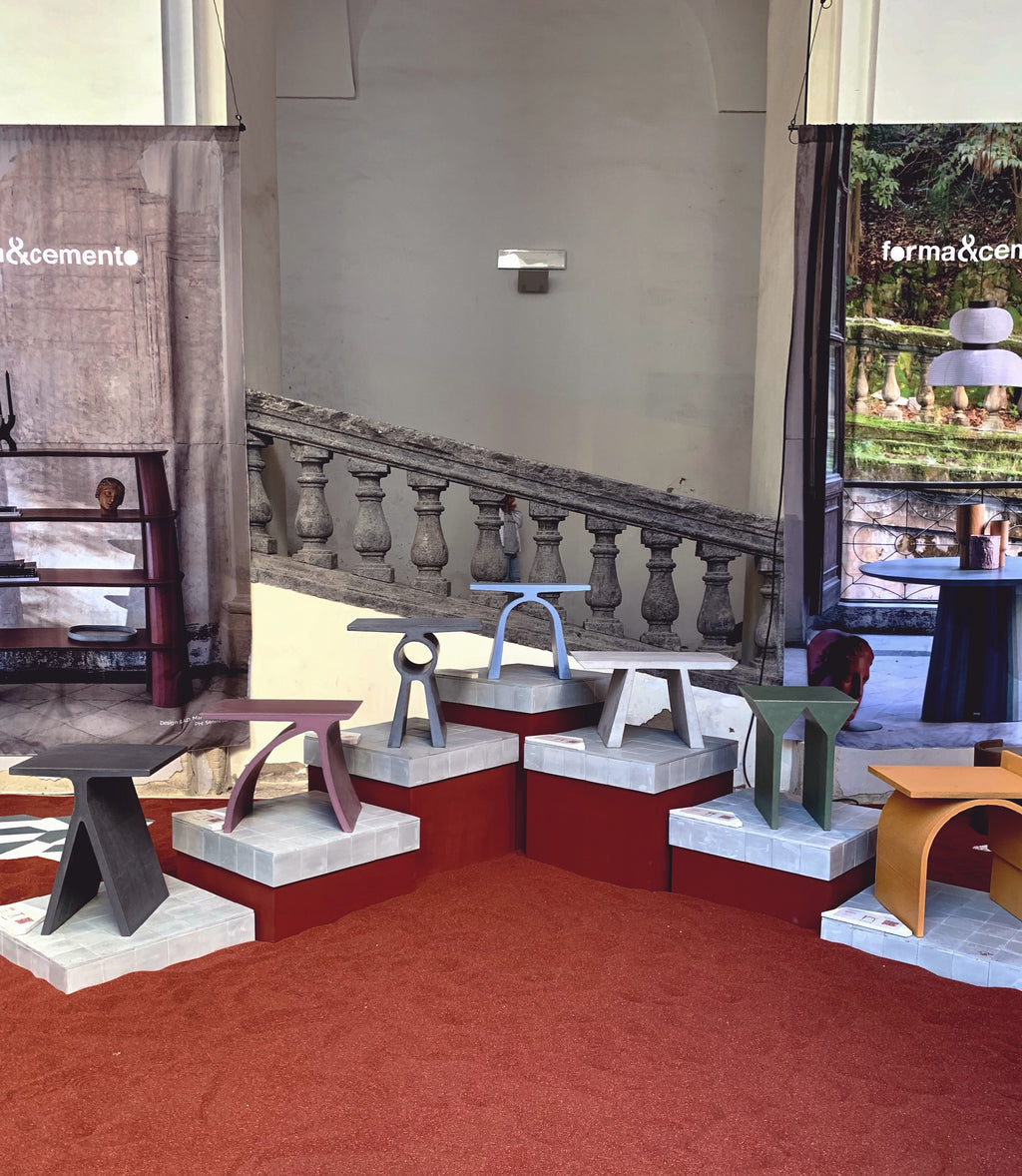 Forma&Cemento Concrete Furniture on Show at EDIT Napoli 2022