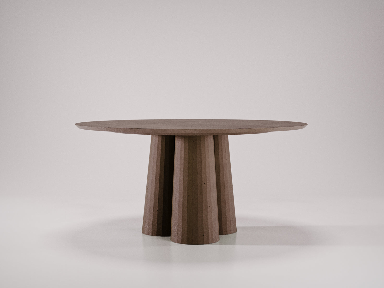 Fusto Dining Table - Rounded shape – Forma&Cemento